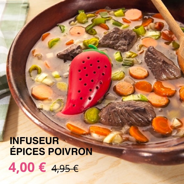 Infuseur épices poivron