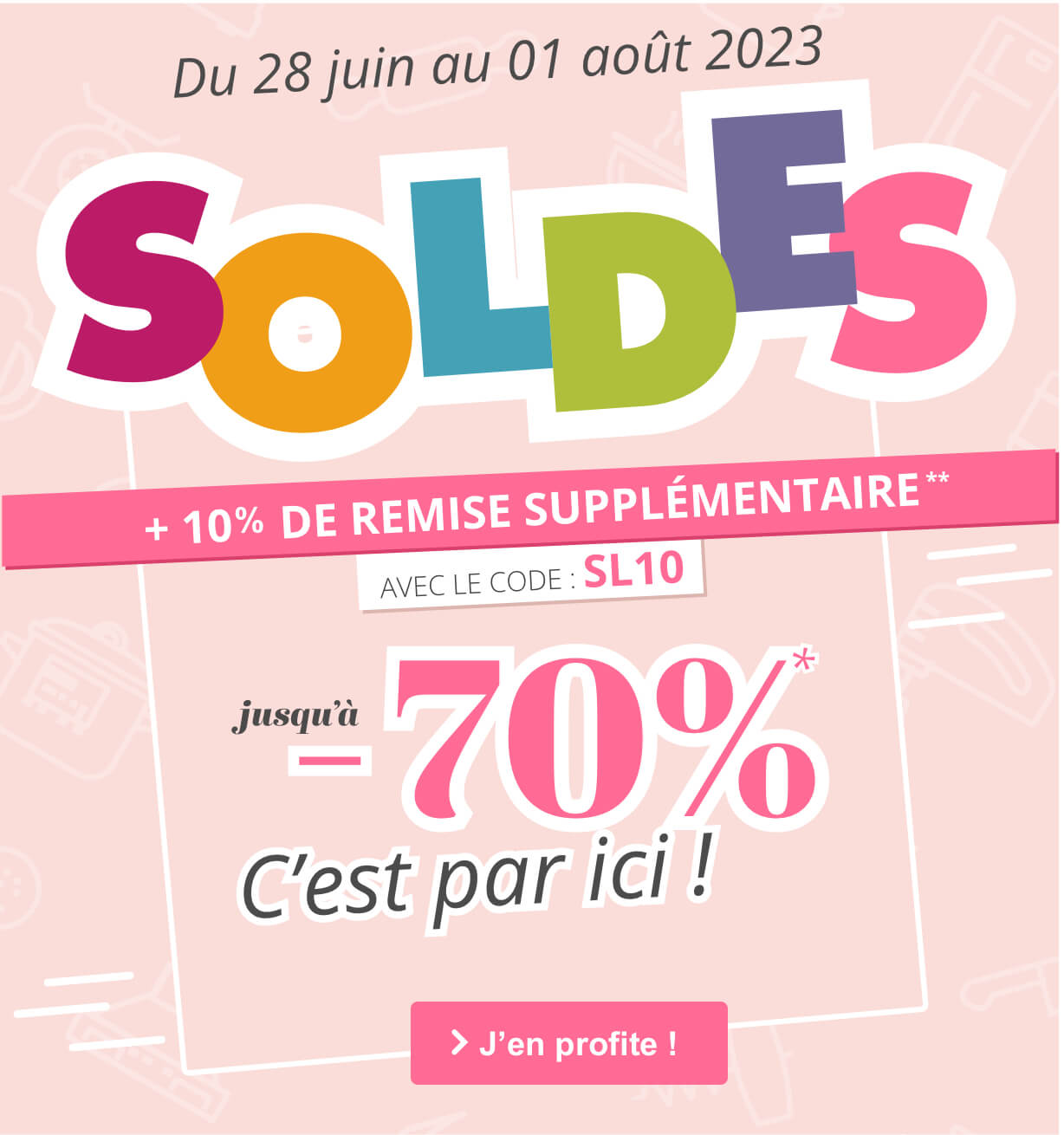 Soldes - derniers jours !