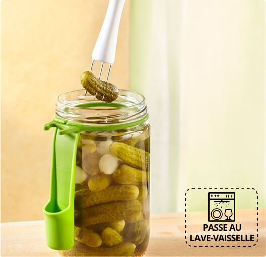 Pique à condiments pour bocal